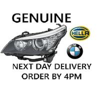 GENUINE OEM Hella BMW 5 Series Bi-Xenon Headlight Left 2007-09