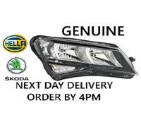 GENUINE OEM Hella Skoda Superb III 3V3 3V5 Halogen Headlight Right 2015-2024