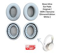 Genuine OEM Original Bose QuietComfort Ultra Ear Pads Cushion Replacement White