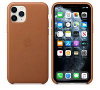 Genuine / Official Apple iPhone 11 Pro Leather Case / Cover - Saddle Brown - New