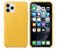 Genuine Official Apple iPhone 11 Pro Leather Case - Meyer Lemon Yellow