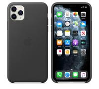 Genuine / Official Apple iPhone 11 Pro Max Leather Case / Cover - Black - New