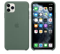 Genuine / Official Apple iPhone 11 Pro Max Silicone Case / Cover - Pine Green