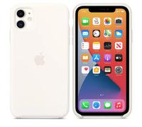 GENUINE OFFICIAL APPLE IPHONE 11 SILICONE CASE COVER MWVX2ZM/A WHITE ORIGINAL