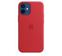 Genuine / Official Apple iPhone 12 Mini Silicone MagSafe Case - (PRODUCT) RED