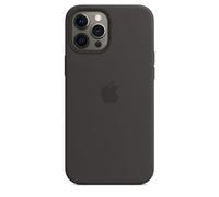 Genuine / Official Apple iPhone 12 Pro Max Silicone MagSafe Case - Black - New