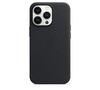 Genuine / Official Apple iPhone 13 Pro Leather Case / Cover - Midnight (Black)