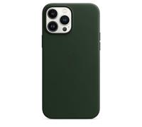 Genuine / Official Apple iPhone 13 Pro Max Leather Case - Sequoia Green - New