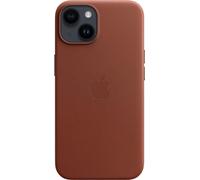 Official Apple Leather Case with MagSafe for iPhone 14 - Umber (Dark Brown)