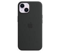 Genuine / Official Apple iPhone 14 Silicone Case with MagSafe - Midnight (Black)