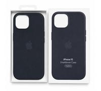 Genuine Official Apple (iPhone 15) Fine Woven Case With MagSafe Cover - Black