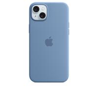 Genuine / Official Apple iPhone 15 Plus Silicone Case / Cover - Winter Blue- New