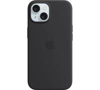 Genuine/Official Apple iPhone 15 Plus Silicone Case With MagSafe Black MT103ZM/A