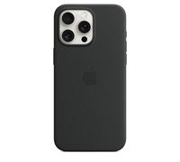 Genuine / Official Apple iPhone 15 Pro Max Silicone Case / Cover - Black - New