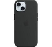 Genuine/Official Apple iPhone 15 Silicone Case With MagSafe, Black MT0J3ZM/A NEW