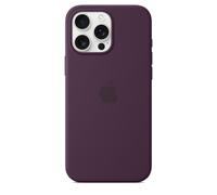 Genuine / Official Apple iPhone 16 Pro Max Silicone Case / Cover - Plum (Purple)