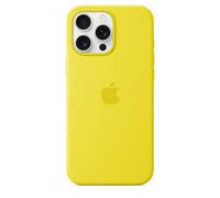 Genuine / Official Apple iPhone 16 Pro Max Silicone Case - Star Fruit (Yellow)