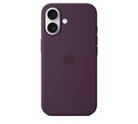 Genuine / Official Apple iPhone 16 Silicone Case / Cover - Plum (Purple) - New