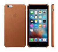 Genuine / Official Apple iPhone 6 Plus / 6s Plus Leather Case - Saddle Brown