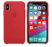 Genuine Official Apple iPhone XS Max Silicone Case (PRODUCT)RED - Red