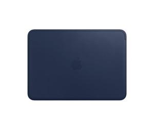 Genuine / Official Apple MacBook 12" Leather Sleeve- Midnight Blue - New