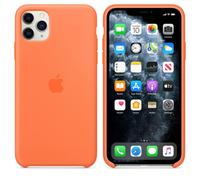 Genuine / Official Apple Silicone Case For iPhone 11 Pro Max - Vitamin C - New