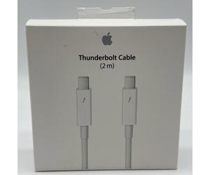 GENUINE OFFICIAL APPLE THUNDERBOLT 2 CABLE 2M A1410 WHITE MD861ZM/A ORIGINAL