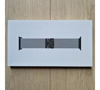 Genuine Official Apple Titanium Milanese Loop - Black - 49mm - Large