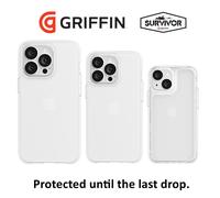 SURVIVOR Strong Series Case for iPhone 13 Pro (6.1"), Ultra-Slim Impact Defense - Clear (GIP-081-CLR)