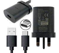 Genuine Official Original Nokia Microsoft AD-5WX 1A Mains Charger Plug & Type C USB Cable For Nokia 6.1, 7, 8,8.1+