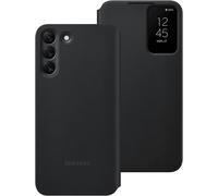 Genuine / Official Samsung Galaxy S22+ Plus Smart Clear View Case - Black - New