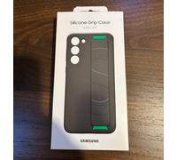 Genuine / Official Samsung Galaxy S23+ Plus Silicone Grip Case / Cover Black