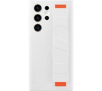 Genuine / Official Samsung Galaxy S23 Ultra Silicone Grip Case / Cover White