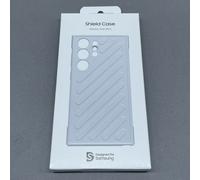Genuine Official Samsung Galaxy S24 Ultra Shield Case Cover Light Grey - New