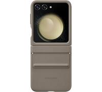 Genuine / Official Samsung Galaxy Z Flip5 Eco Leather Case - Etoupe (Grey)