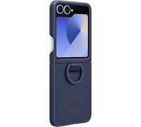 Genuine / Official Samsung Galaxy Z Flip6 Silicone Case with Ring Navy (Blue)