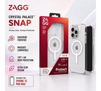 Genuine/Official ZAGG (iPhone 15 PRO MAX) Case Crystal Palace Snap MagSafe Cover