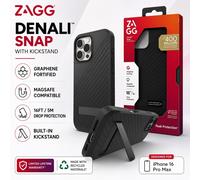 ZAGG (iPhone 16 Pro Max) Denali Snap Case, MagSafe, Shockproof, Kickstand, Cover
