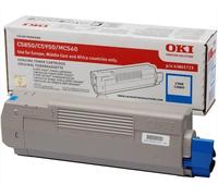 Genuine Oki 43865723 Cyan Toner Cartridge