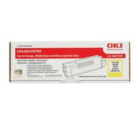 GENUINE OKI 43872305 Yellow Toner C5650 C5750 A-