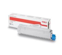 Genuine Oki 44318619 Cyan Toner Cartridge - Boxed (Vat Inc)