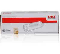 Genuine Oki 44973509 Yellow Toner Cartridge Open