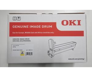 Genuine Oki 46507413 Yellow Image Drum, For Color Printers: C712