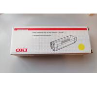 Genuine Oki C5200 C5100 C5400 C5300 Yellow Toner 42127405 Boxed (VAT Inc)