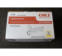 Genuine OKI Yellow Image Drum 43870005 for C5650 / C5750