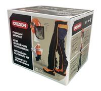 Genuine Oregon PPE Chainsaw Safety Kit (Chaps, Gloves, Helmet) - OR574742A