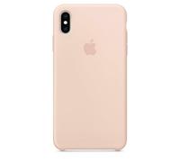 Genuine / Original Apple Silicone Case for iPhone XS Max - Pink Sand - New