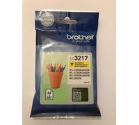 Genuine Original Brother LC3217Y Yellow Printer Ink Cartridge, Pencil Pot - 2024