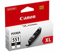 CANON CLI-551XLBK ink cartridge black high capacity 11ml 4.425 pages 1-pack XL