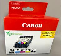 Canon 0372C006 ink cartridge 5 pc(s) Original Black, Cyan, Magenta, Yellow